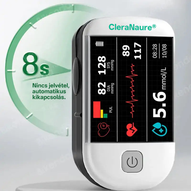 CleraNaure® nowej generacji inteligentny wielofunkcyjny nieinwazyjny laserowy glukometr 👩‍💼[dokładność 99,9%]🍀🍀🍀