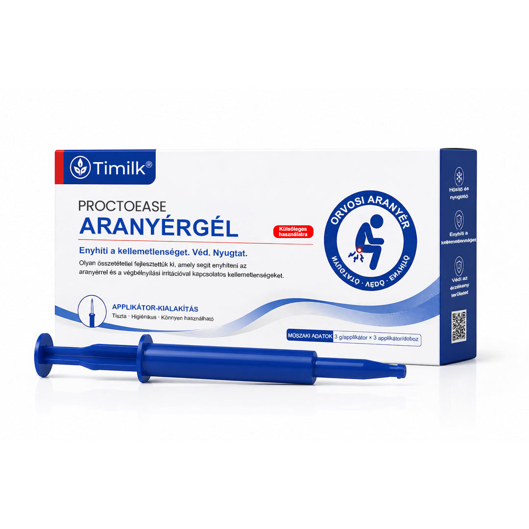 🌿🌿 Timilk® ProctoEase nyugtató aranyérápoló gél