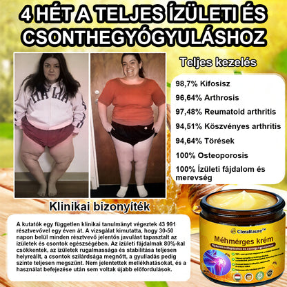 CleraNaure® Méhméreg Fájdalomcsillapító Csontregeneráló Krém (Kifejezetten idősebb felnőttek számára)